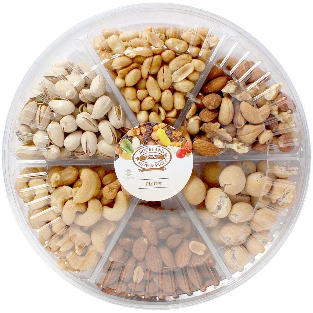 7 Section Nut Platter