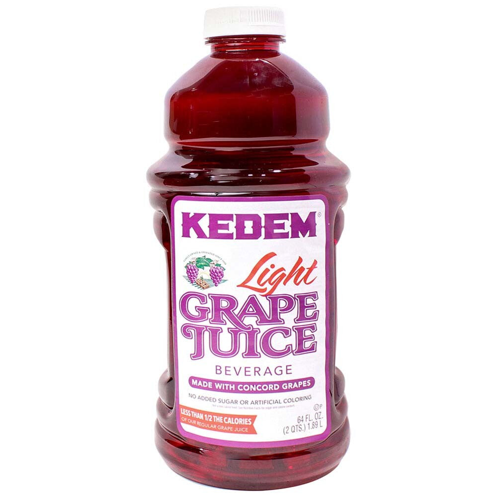 Kedem Grape Juice Light Concord, 64 Oz