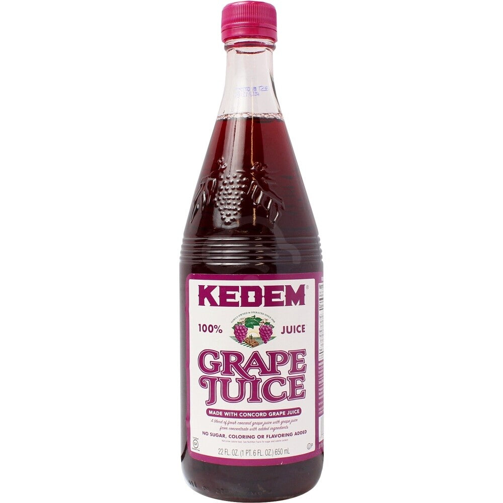 Kedem Grape Juice 22 Oz Concord