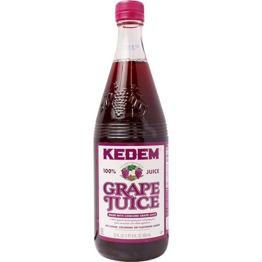Kedem Grape Juice 22 Oz Concord