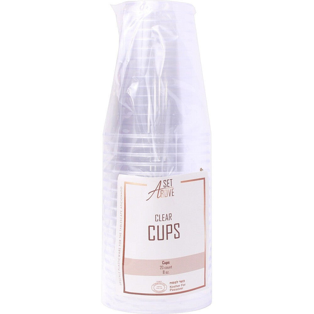 Set Above Tumblers 8 Oz, 20 Ct