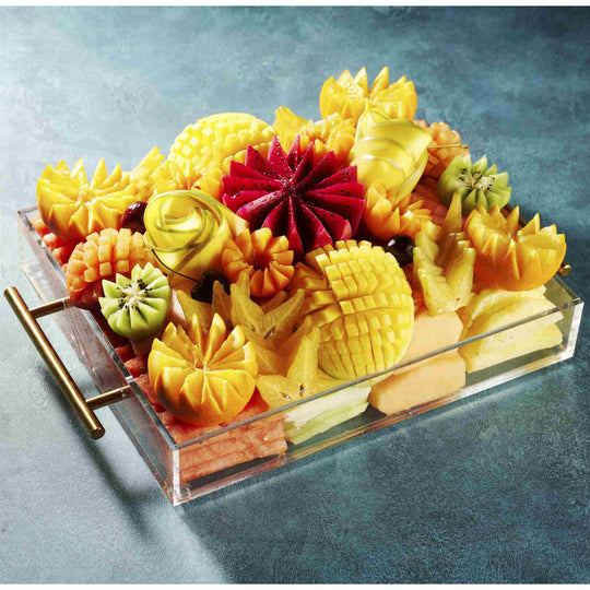 Acrylic Fruit Platter Hand Crafted