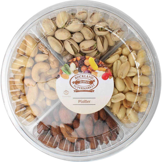 4 Section Nut Platter