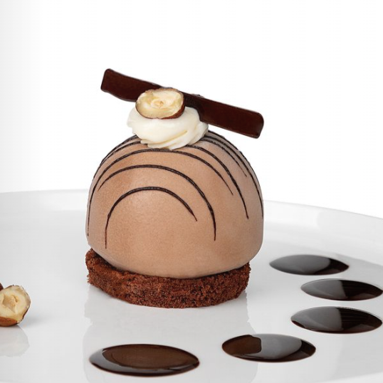Chocolate Ball With Decor (Parve)