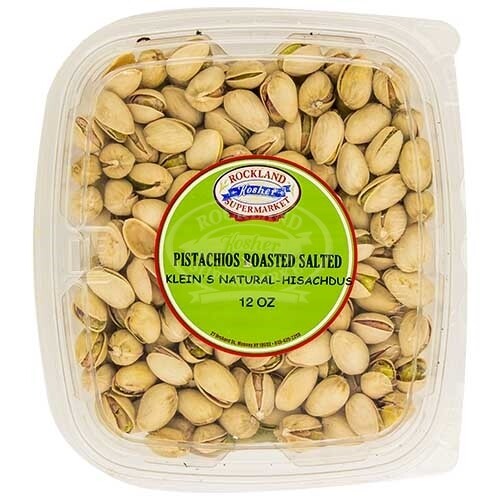 Kleins Pistachios Roasted Salted, 12 Oz