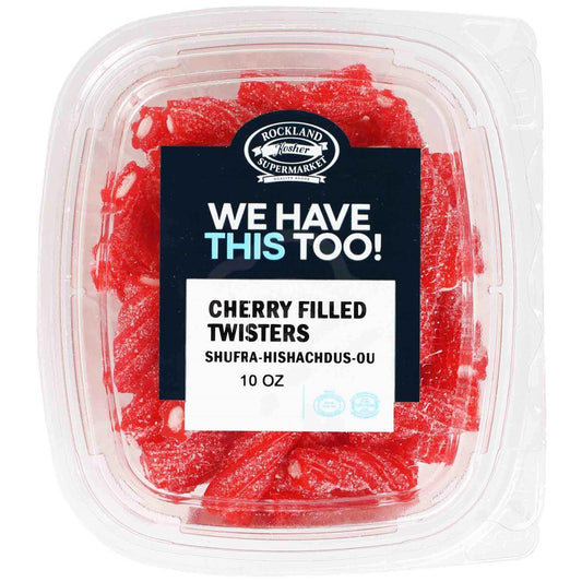 Shufra Cherry Filled Twisters, 10 Oz