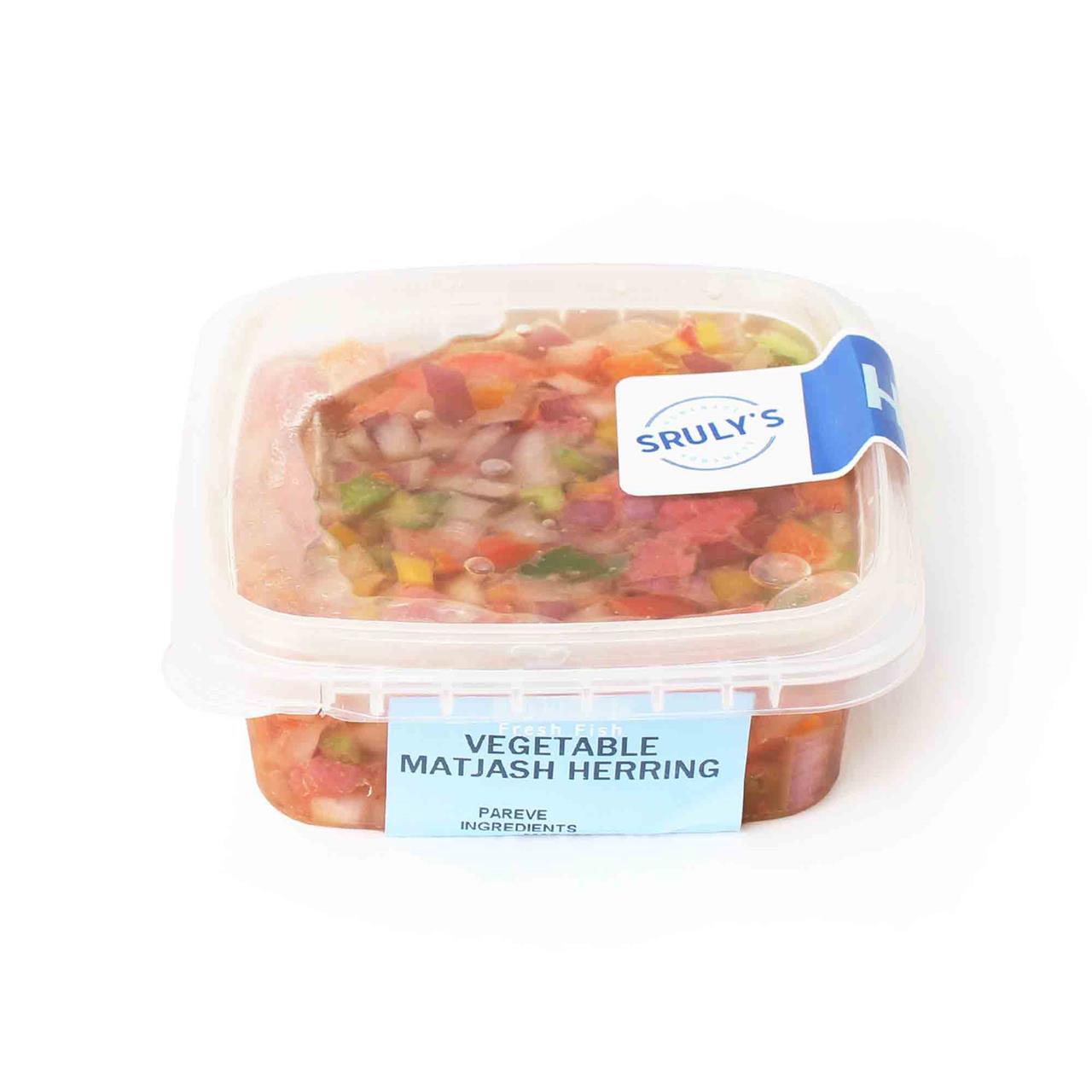 Vegetable Matjash Herring, 8 Oz