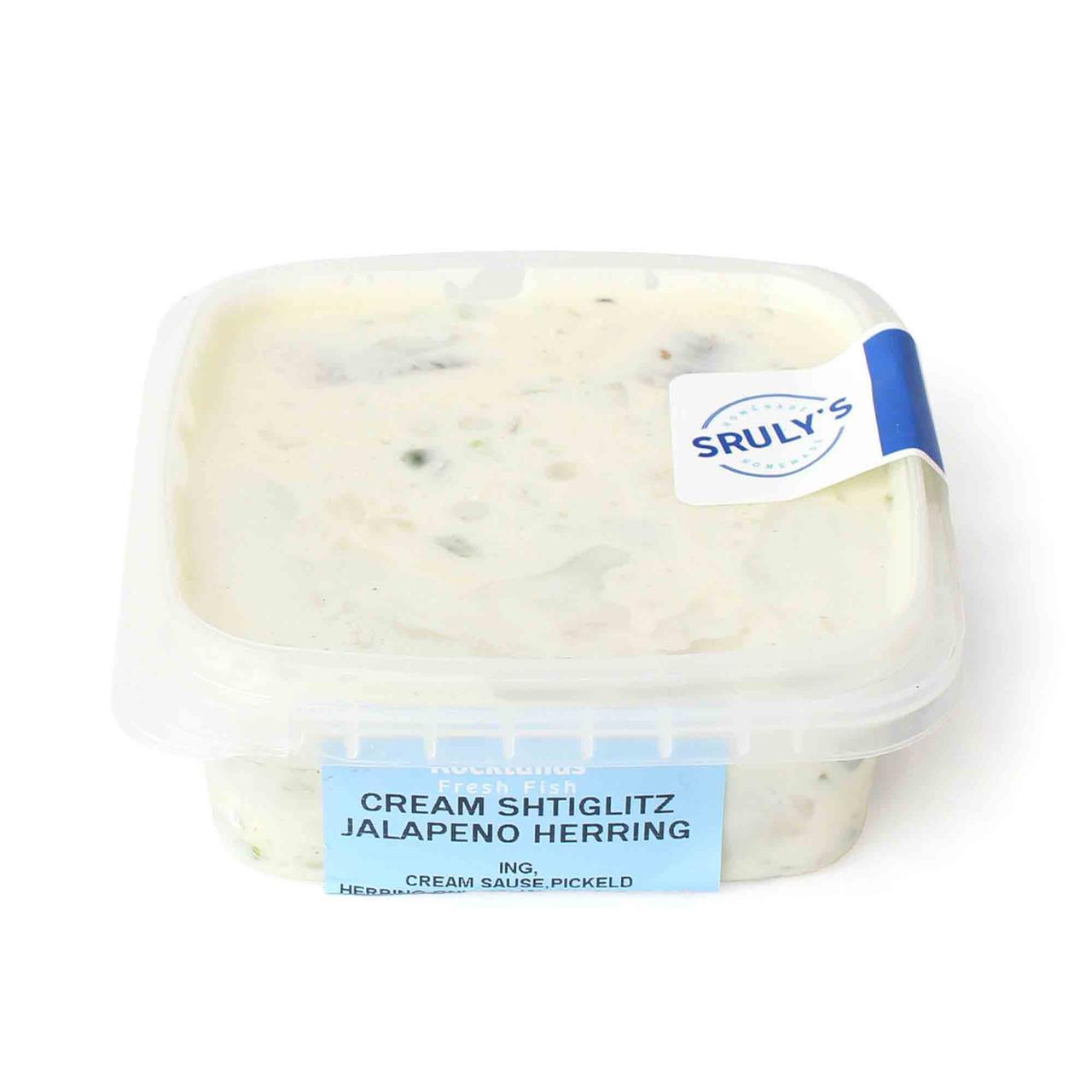 Cream Shtiglitz Jalapeno Herring, 8 Oz