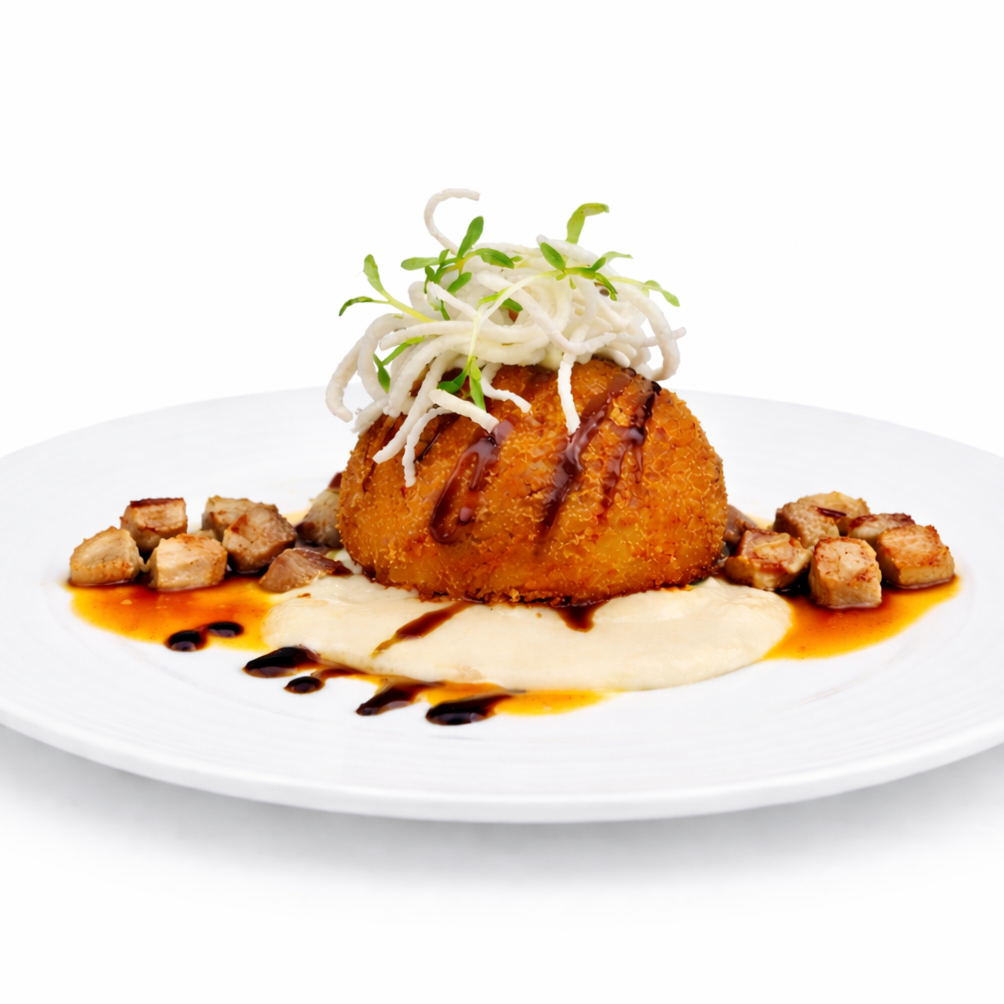 Crispy Chicken Turkey Bomb Appetizer