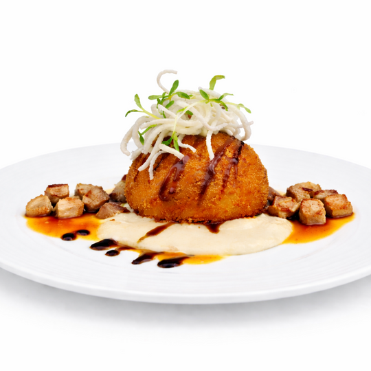 Crispy Chicken Turkey Bomb Appetizer