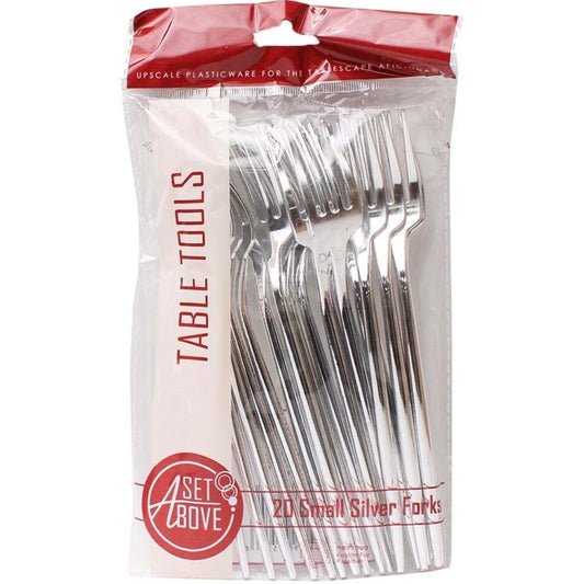 Set Above Silve Fork Small, 20 Ct