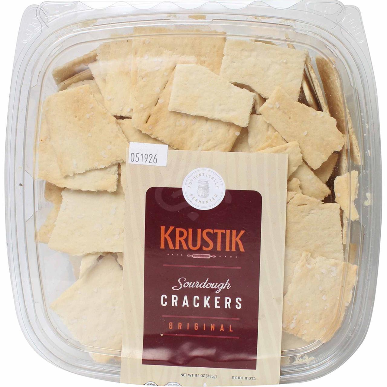 Krustik Original Sourdough Crackers, 11.4 Oz