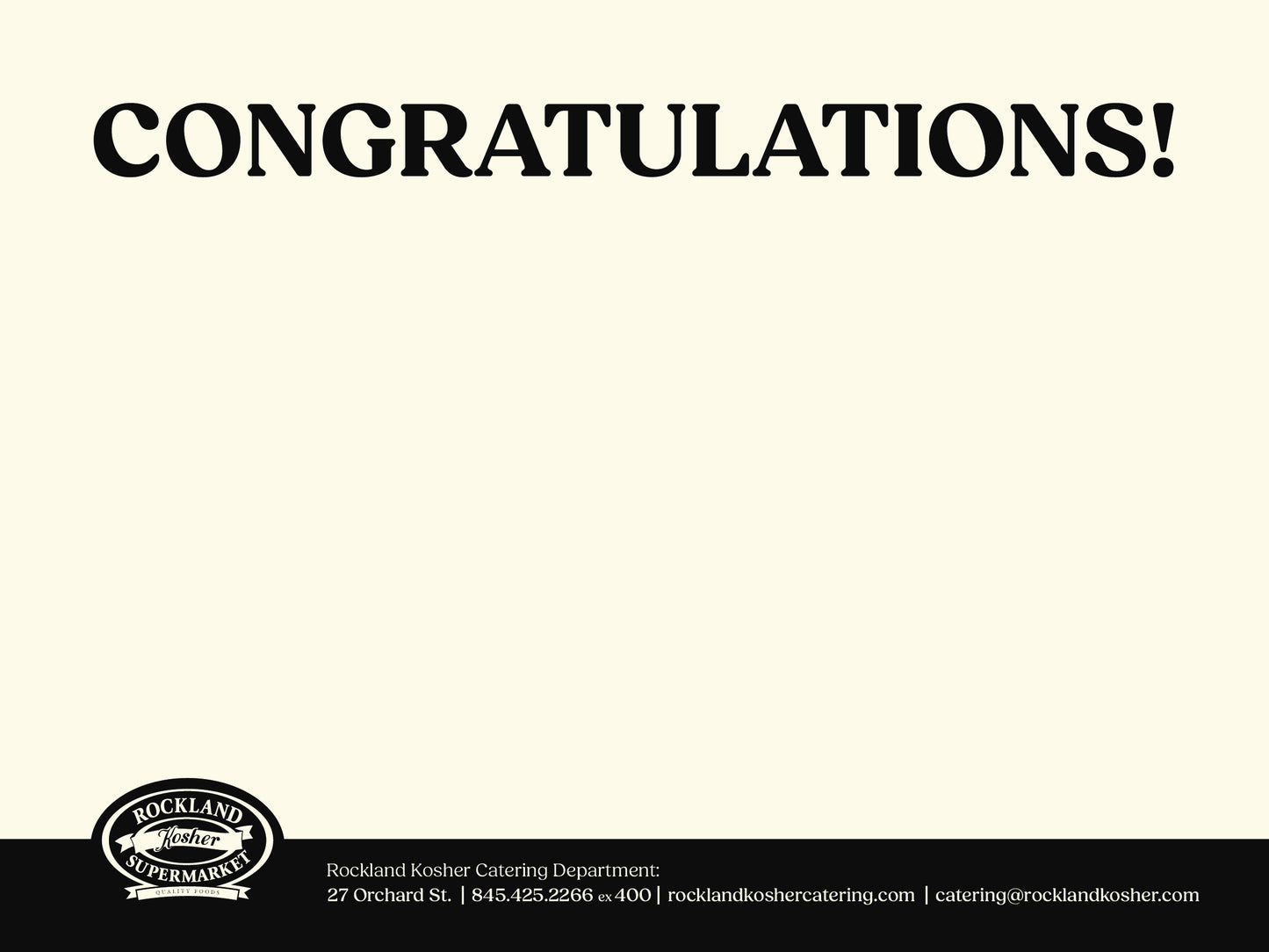 Congratulations Gift Card
