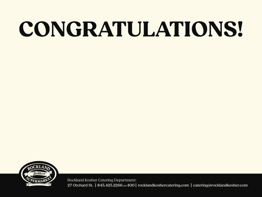 Congratulations Gift Card